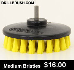 medium drill brush