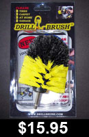 drill powered cleaning brush